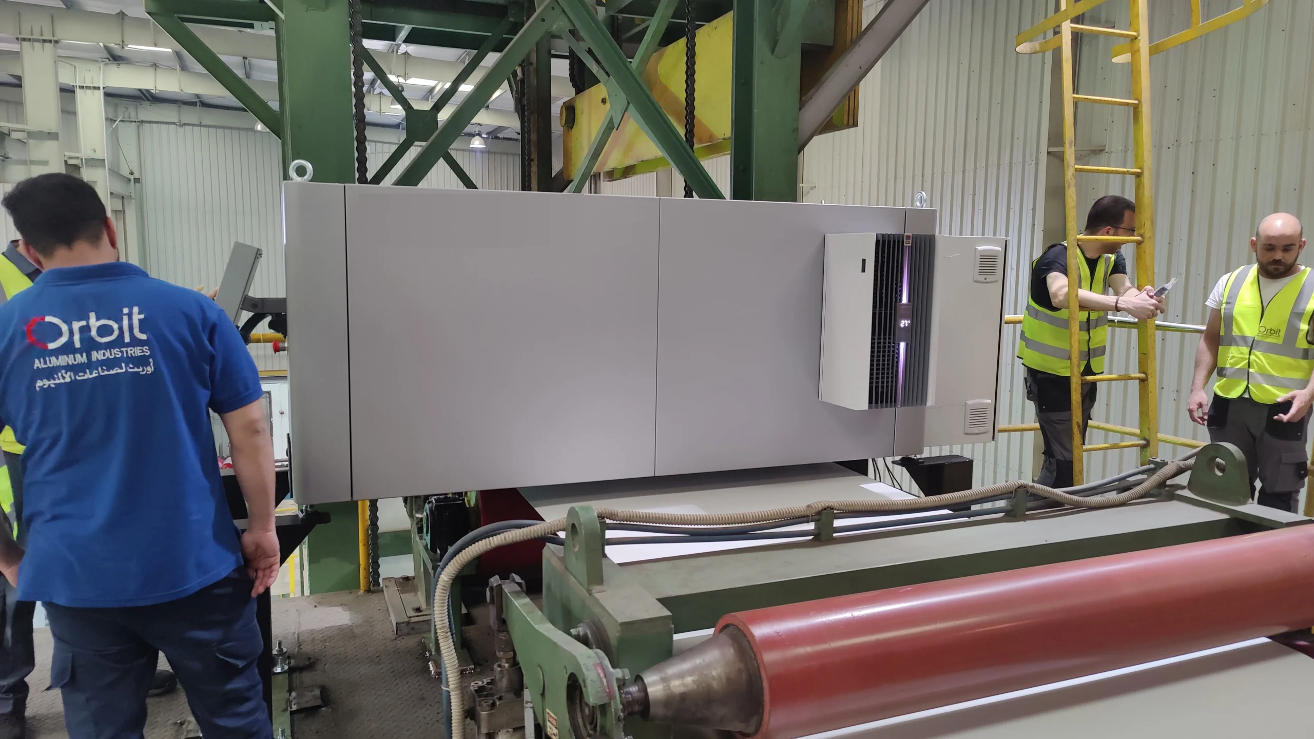 Rainbow installed at Orbit Aluminum